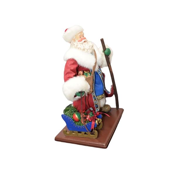 Santa's From Around the World Russian 1995 13 Inch Table Top Decoration - Picture 3 of 11